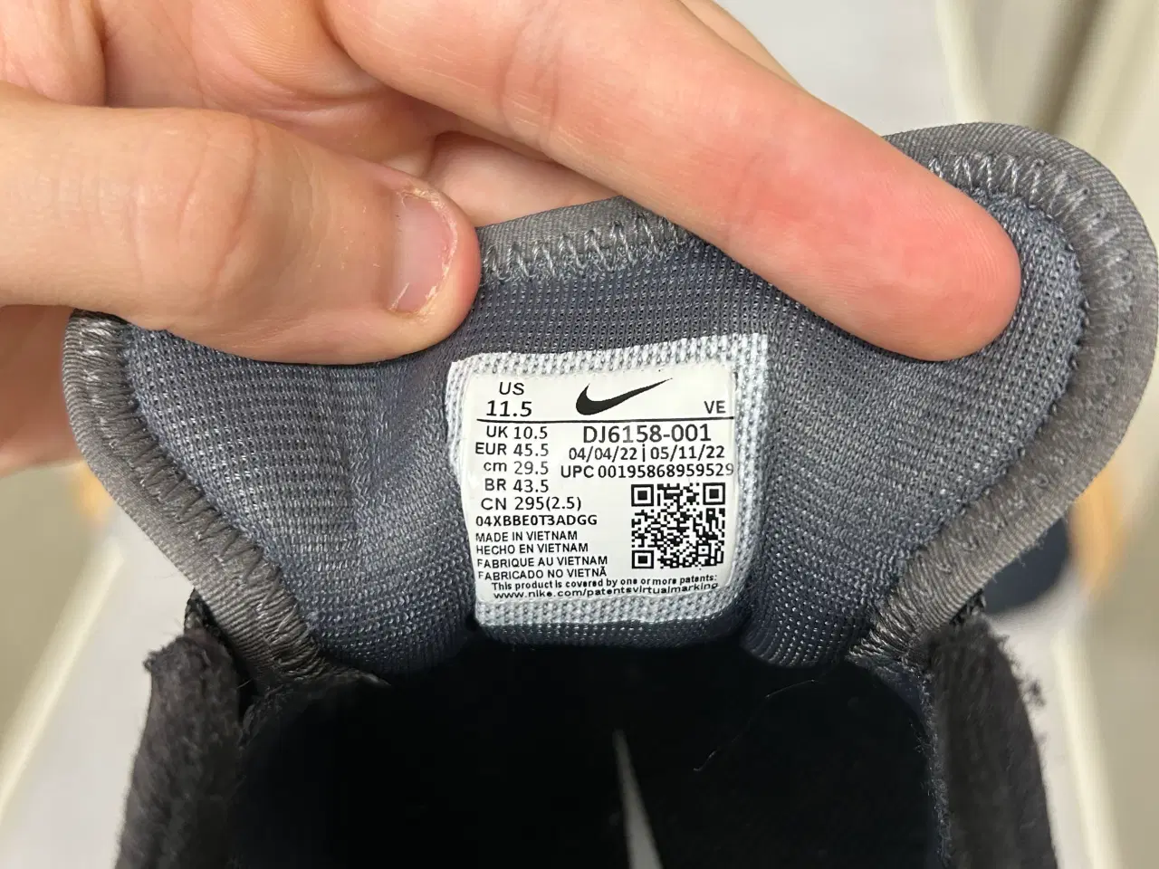 Billede 3 - Nike React Pegasus Trail 4 sko størrelse 45.5!