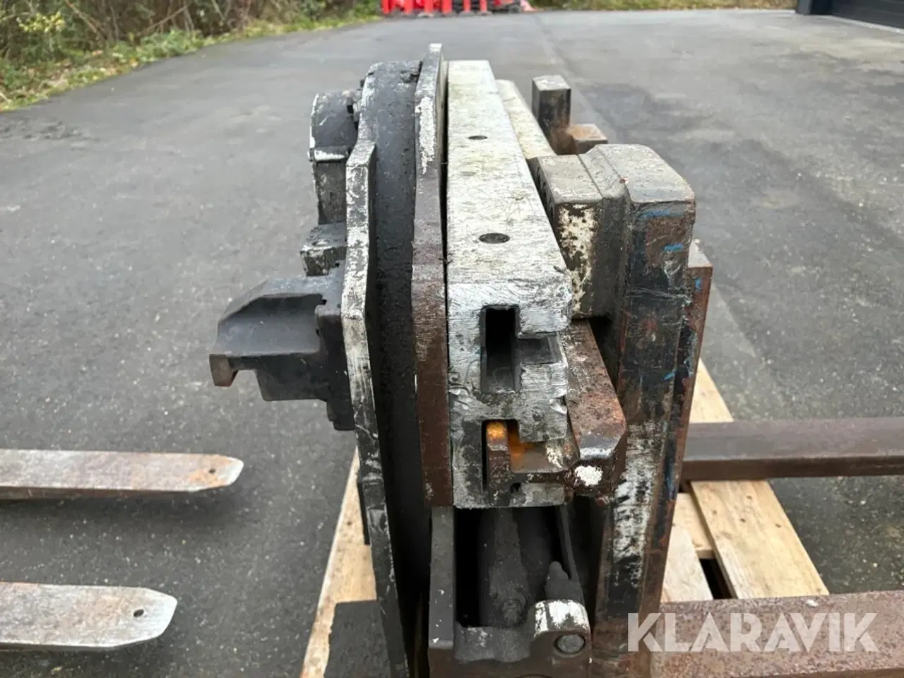 Billede 9 - Vende agregat med hydraulisk gaffelspredning Cascade