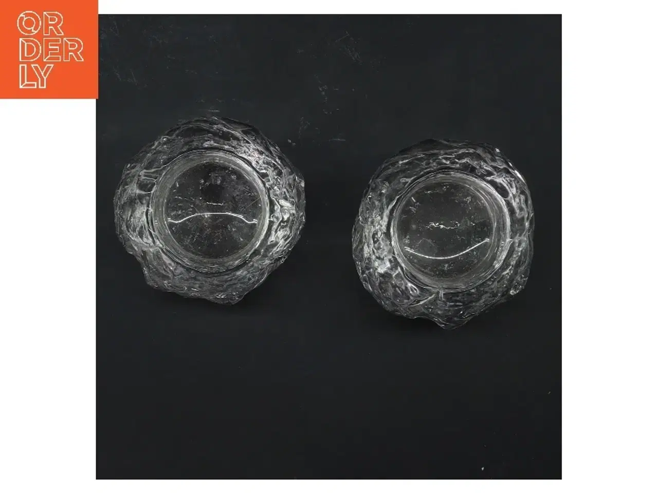 Billede 2 - Glaslysestager (str. 2 stk 6,5 cm)