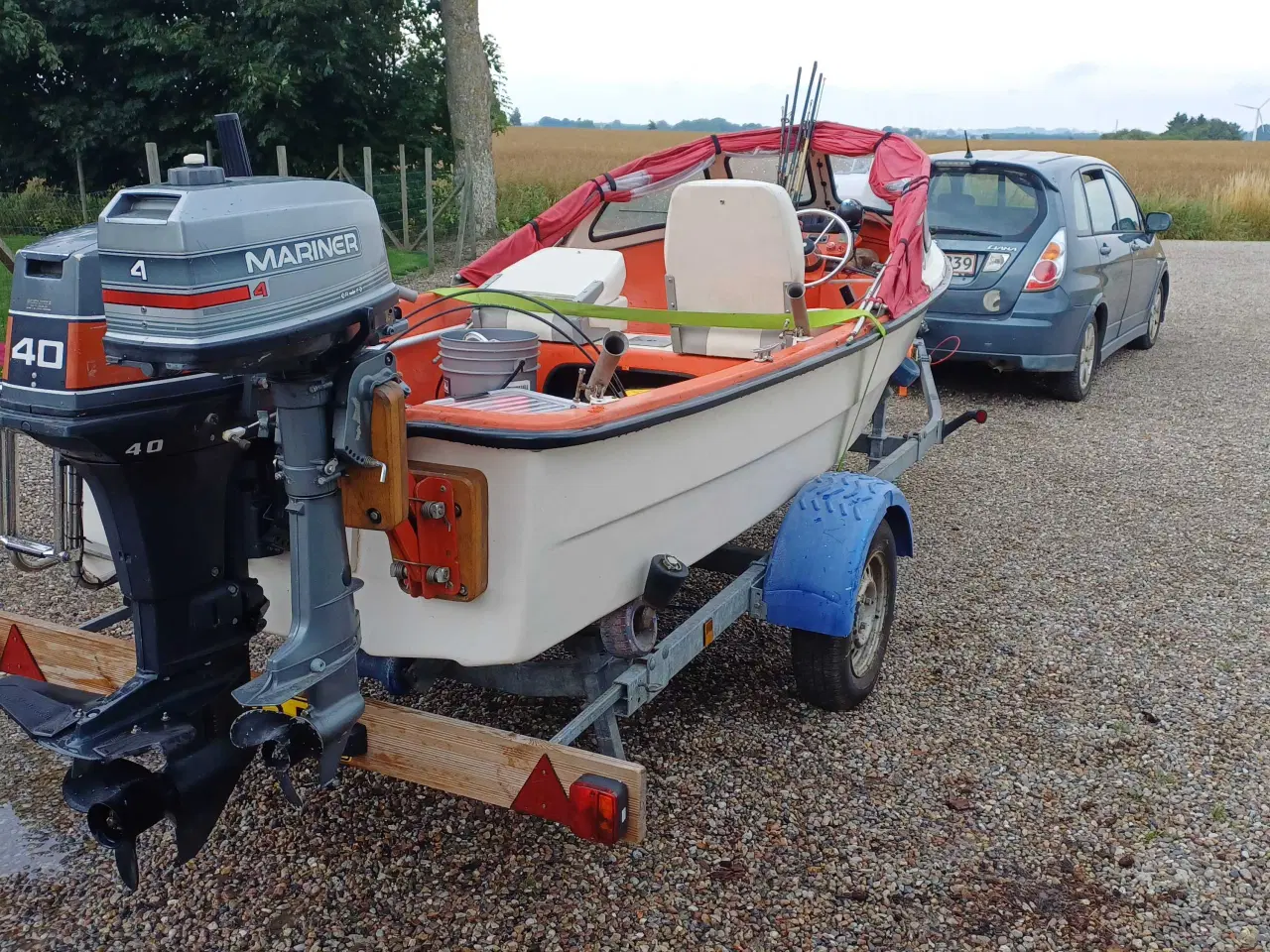 Billede 6 - Båd askelade 40hp 