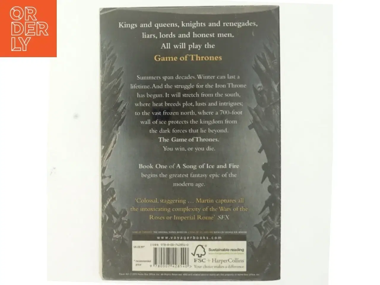 Billede 3 - A Game of Thrones by George R. R. Martin af George R. R. Martin (Bog)