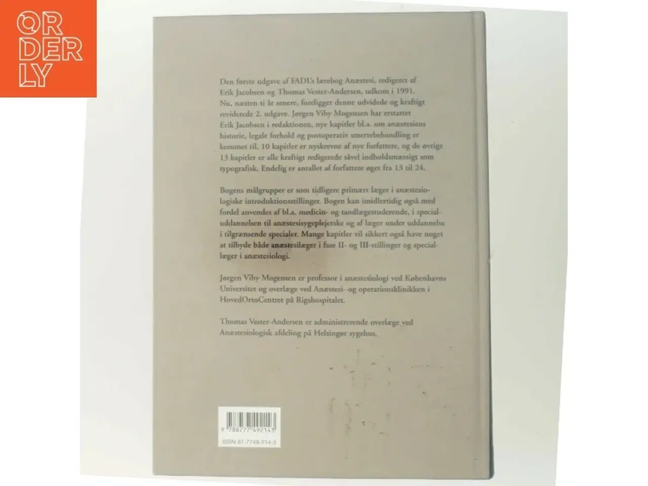 Billede 3 - Anæstesi (Bog)