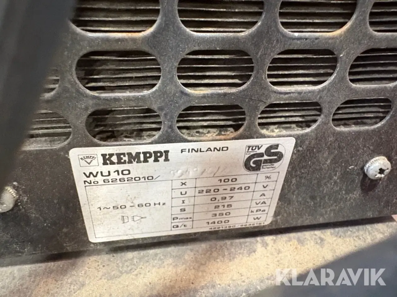 Billede 6 - Svejsemaskine Kemppi Kempotig AC/DC 250 & WU10