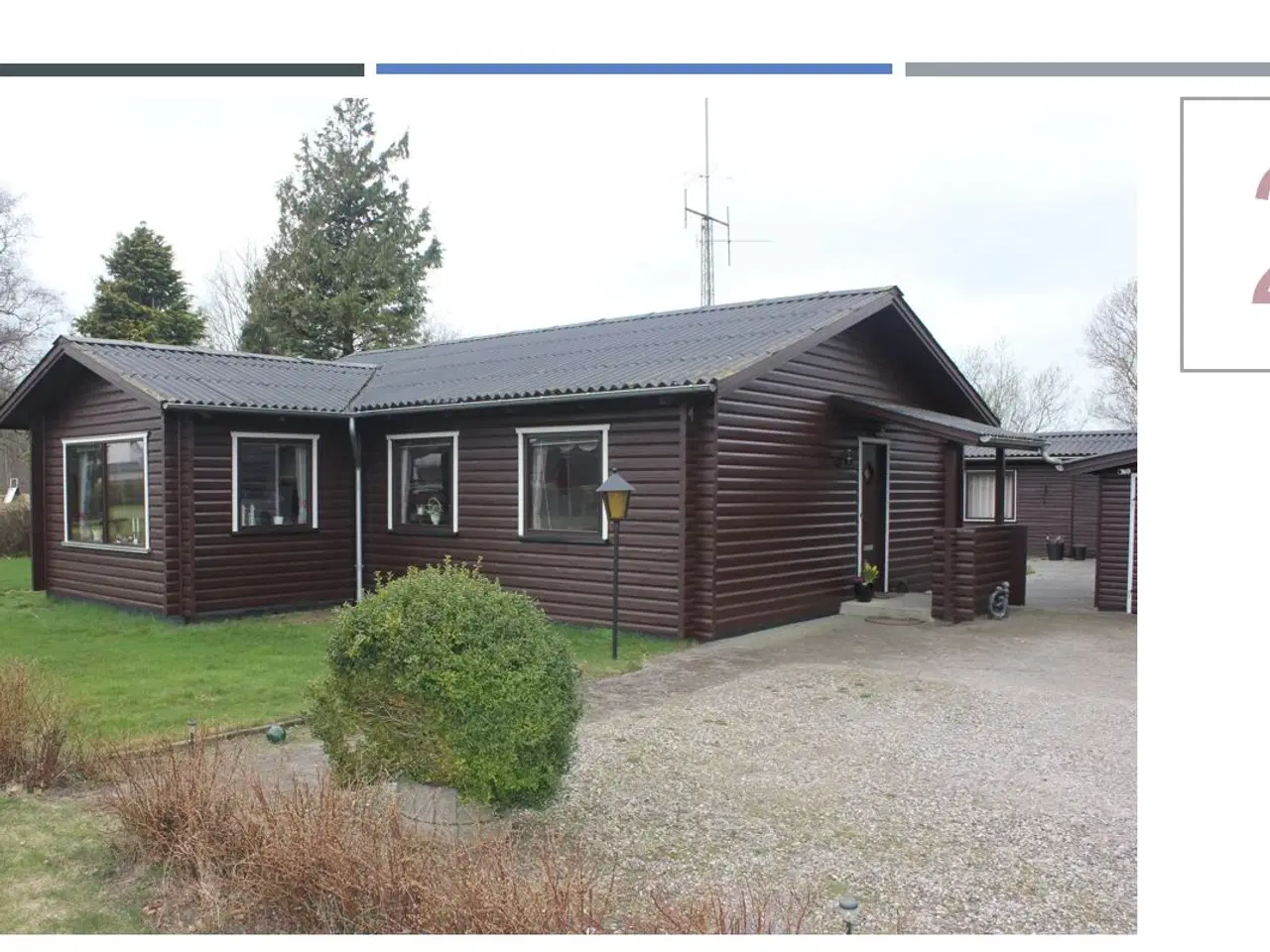 Billede 1 - Flot og velpasset bjælkehus