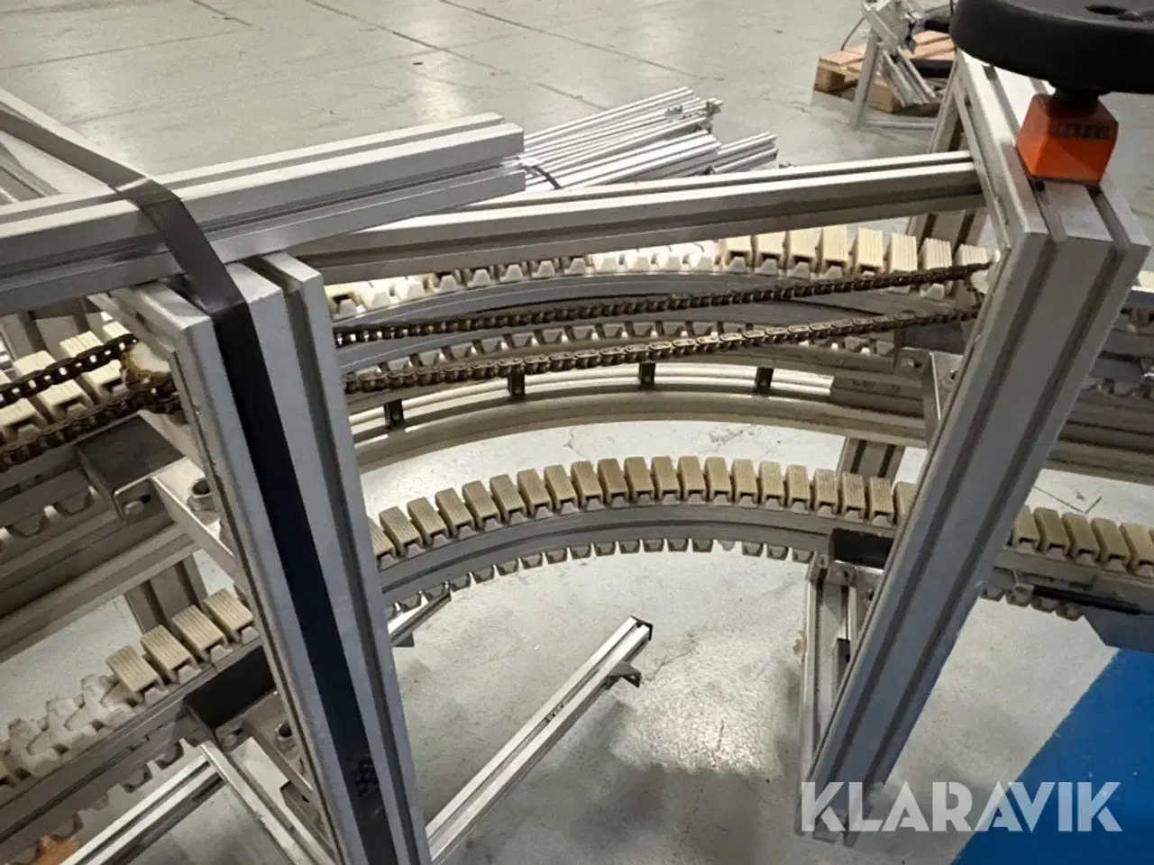 Billede 11 - Stort lot kædetransportør-system Carry-Line