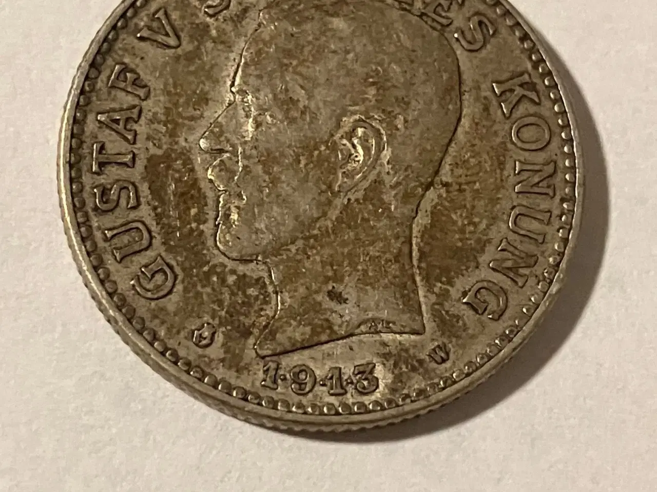 Billede 1 - 2 Kronor 1913 Sweden - Silver