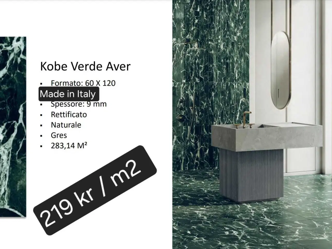 Billede 1 - Fliser / klinker fra Italien