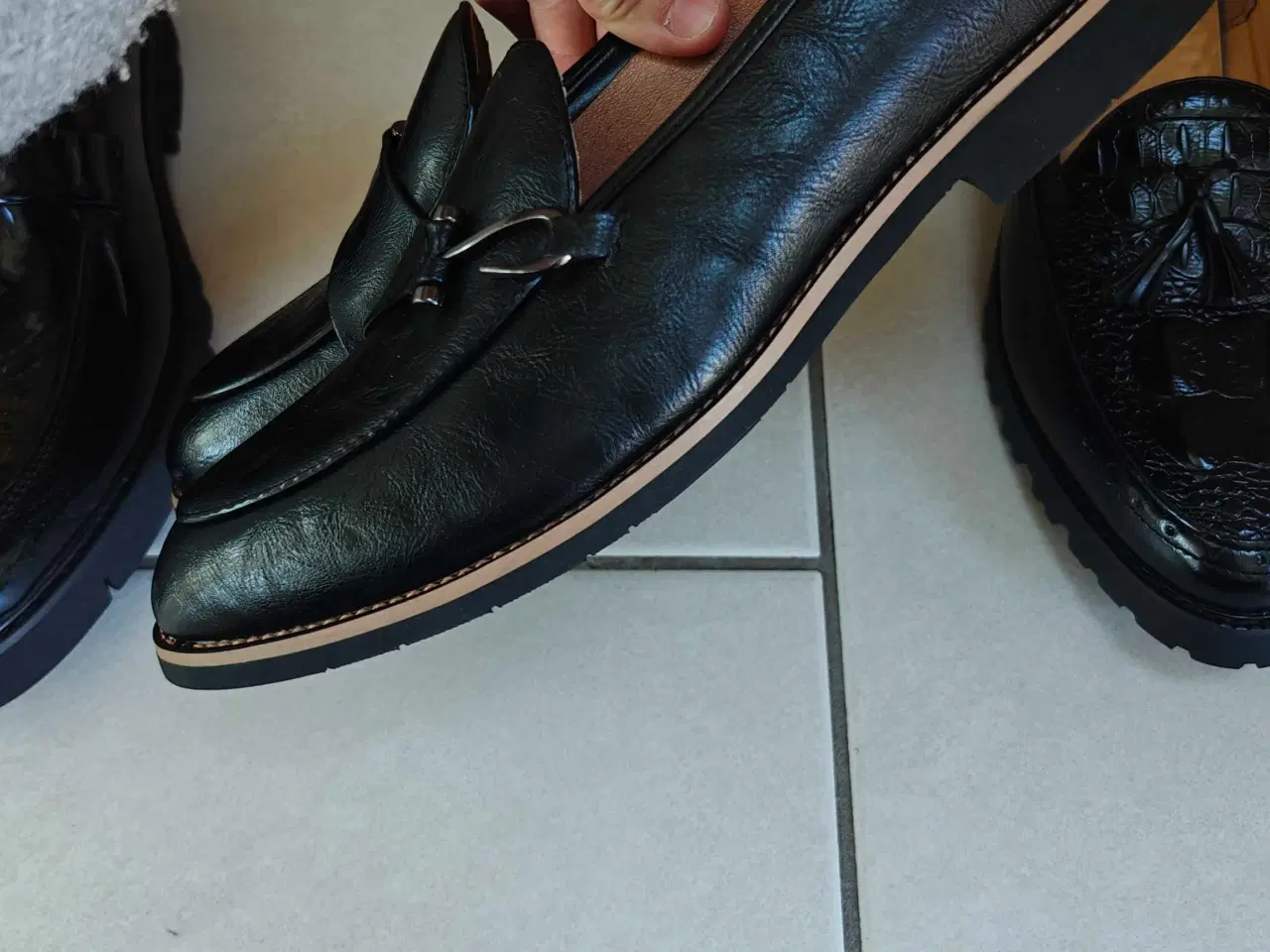 Billede 1 - 4 par loafers str 41