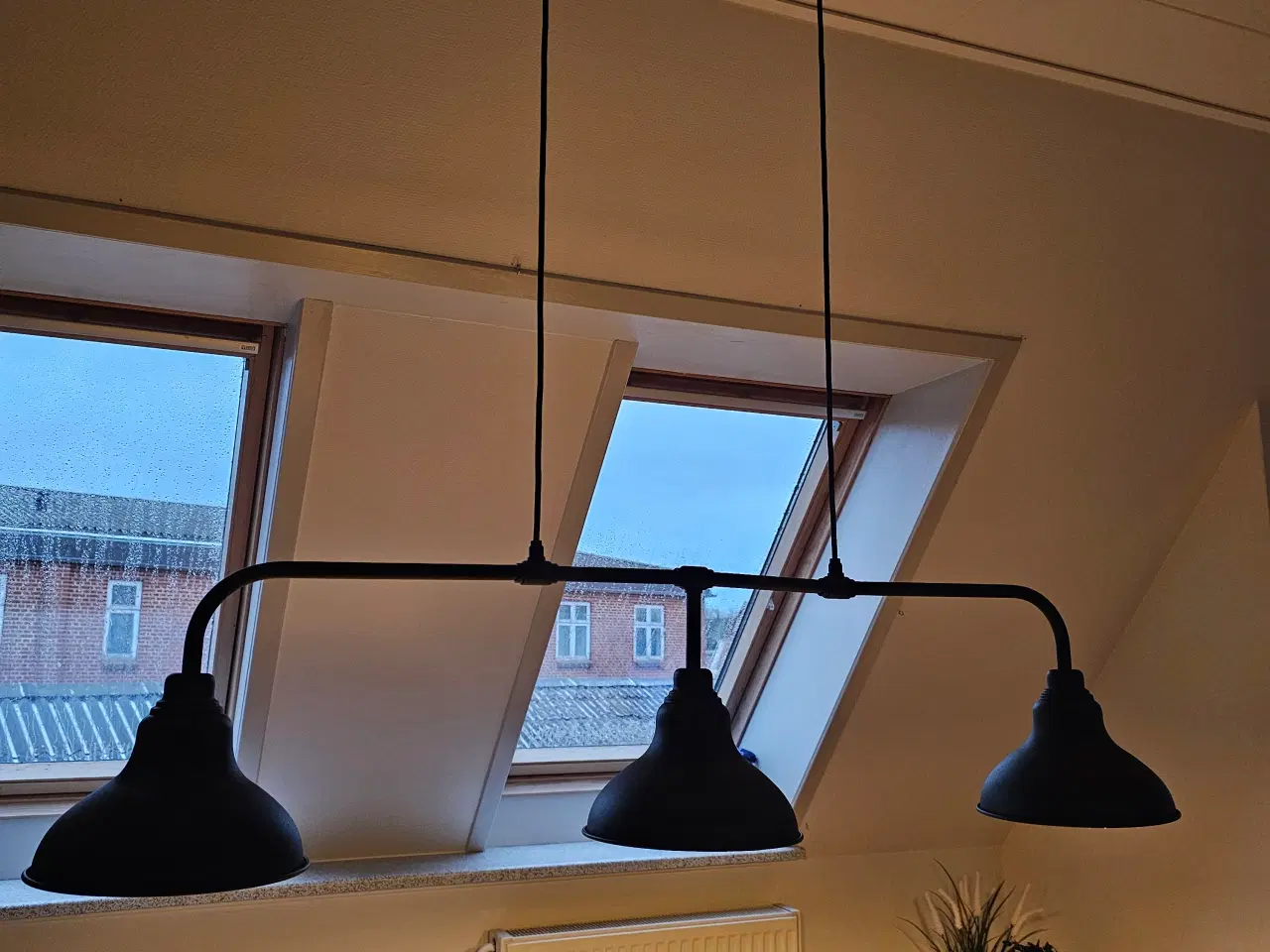 Billede 1 - Loftlampe med 3 lamper