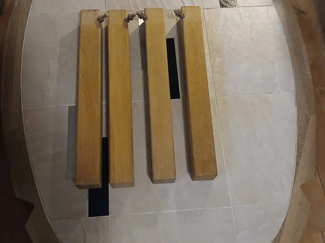 Billede 3 - Sofabord - eg og kakler