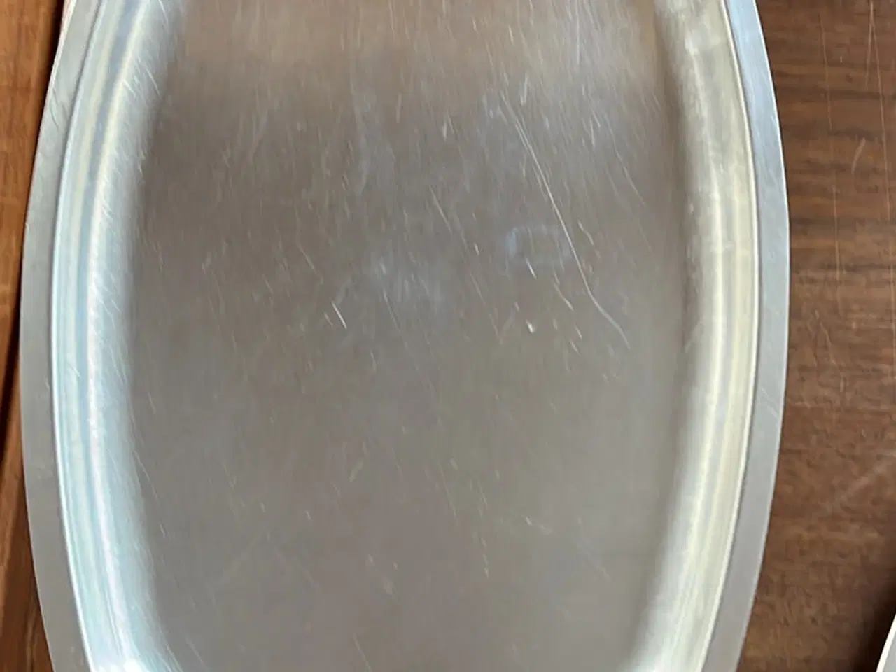 Billede 2 - Stål serverings fade mm