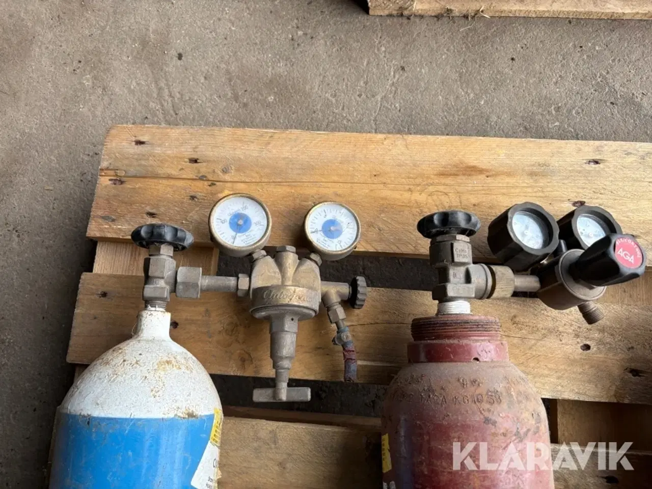 Billede 2 - Diverse gas/ilt flasker