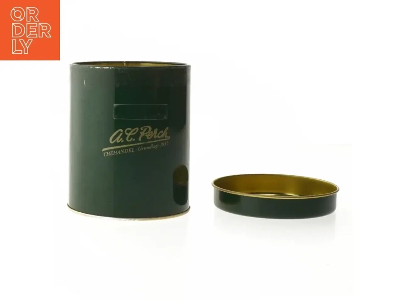 Billede 3 - A.C. Perch te dåse fra A.C. Perch (str. Ø 11 cm længde 13 cm)
