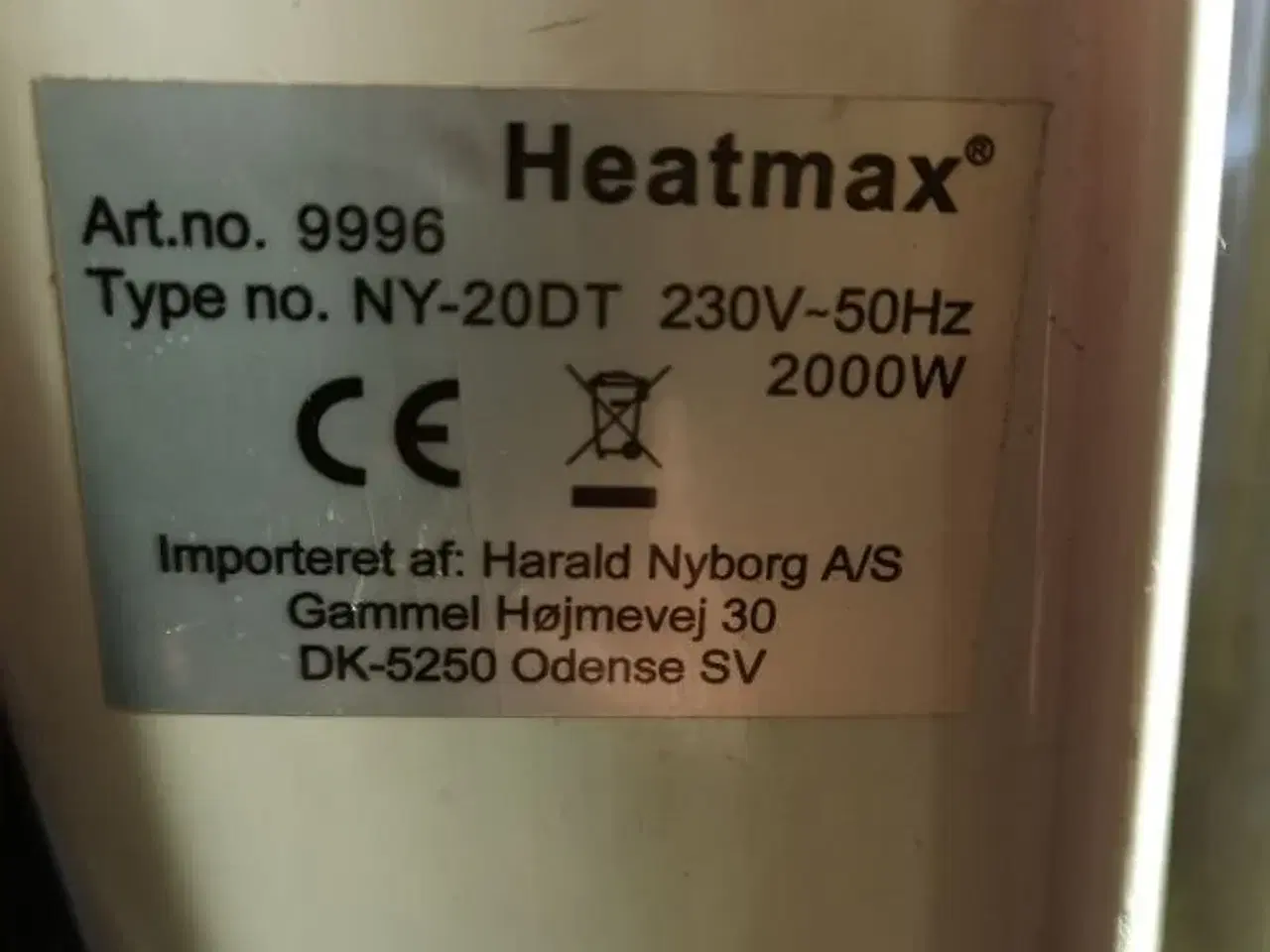 Billede 4 - Heat max 2000W