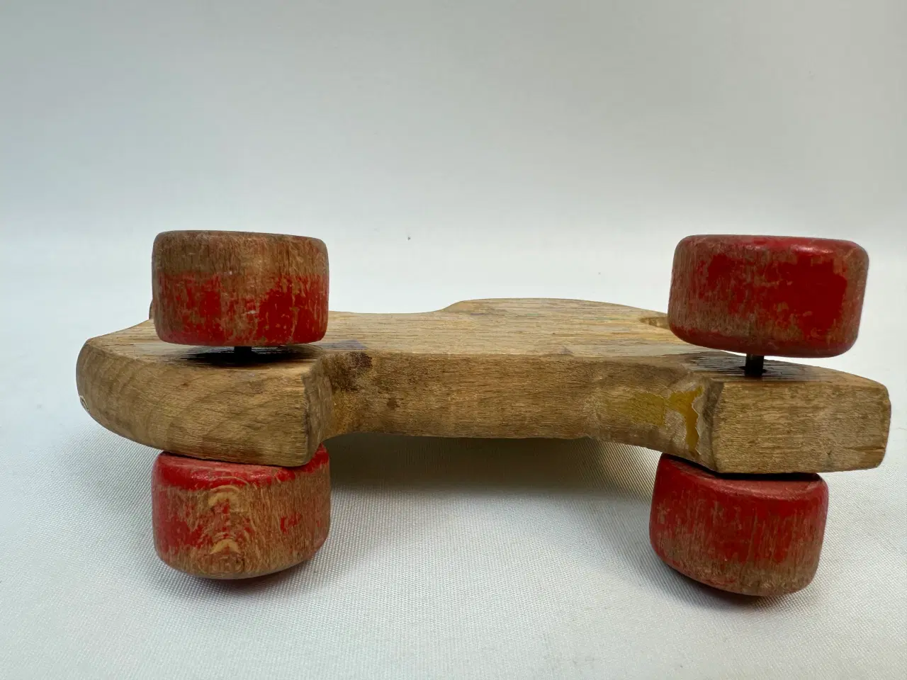 Billede 8 - Vintage kat på hjul i træ