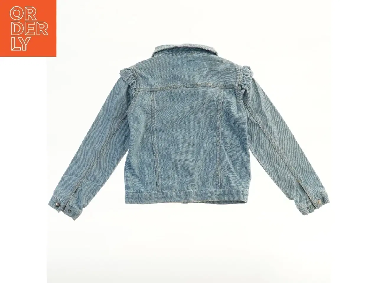 Billede 2 - Denim Jakke med Flæser fra Friends (str. 134)