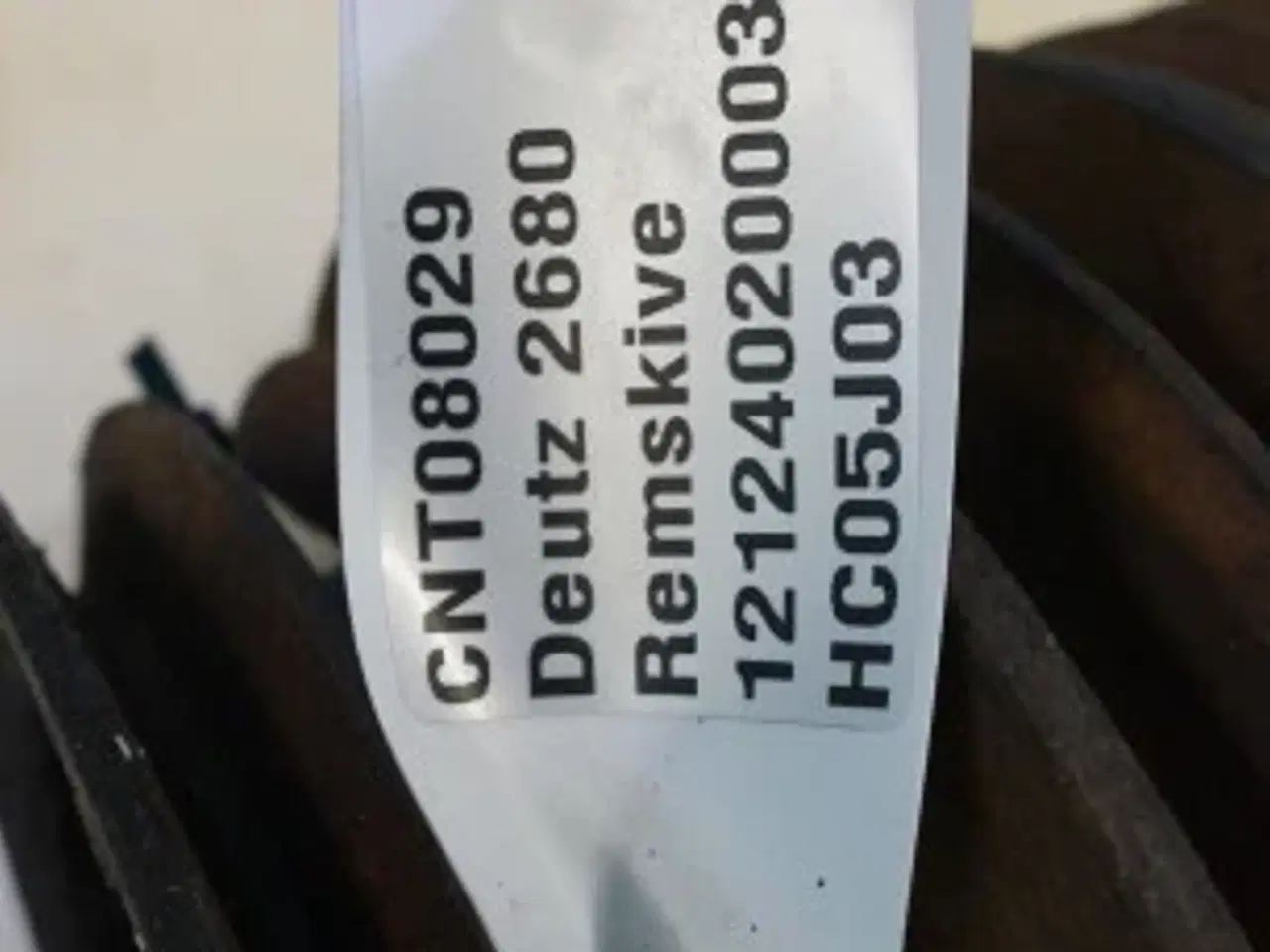 Billede 4 - Deutz 2680 Motorremskive 1212402000300