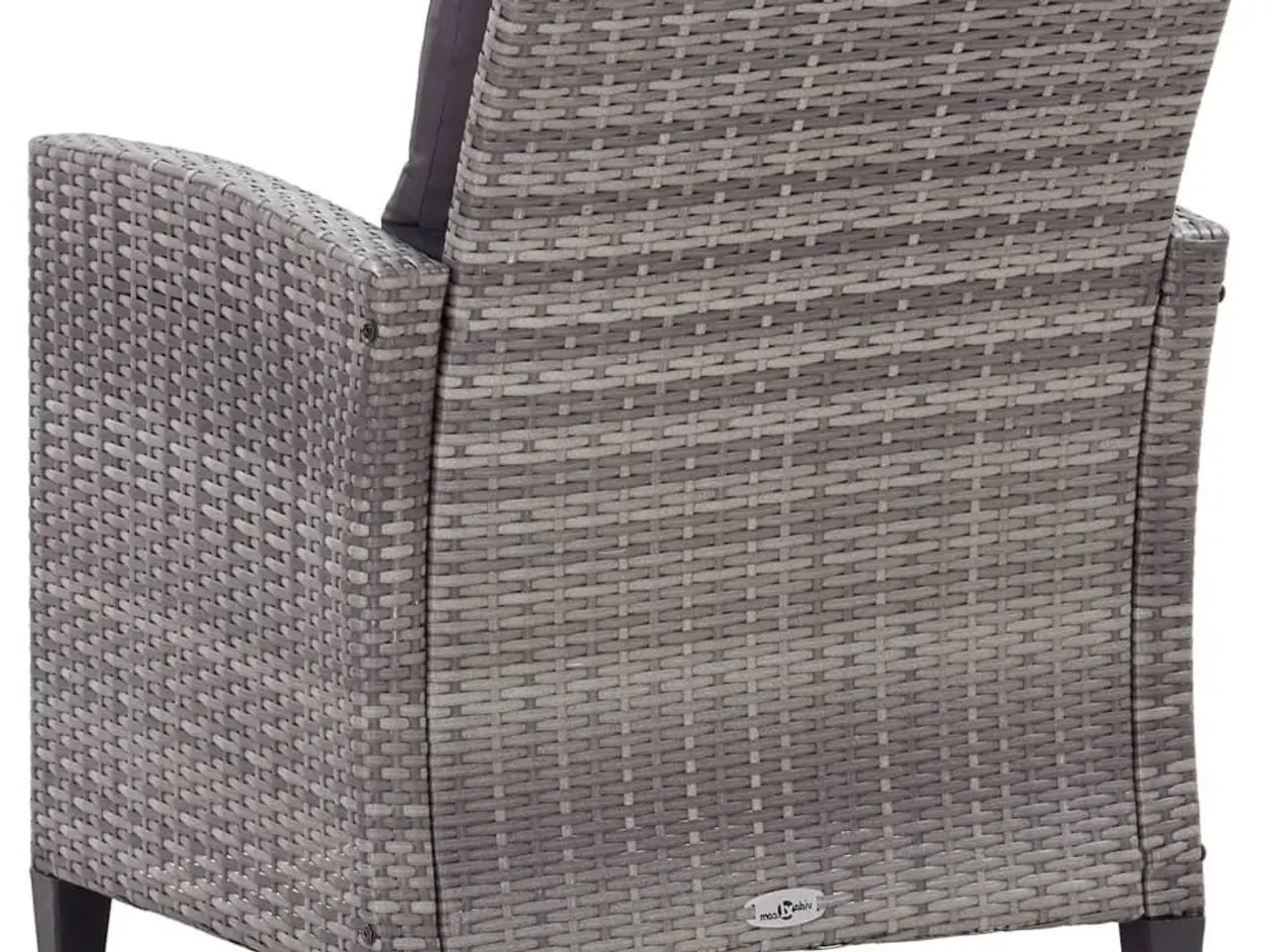 Billede 8 - Loungesæt til haven 6 dele med hynder polyrattan mørkegrå