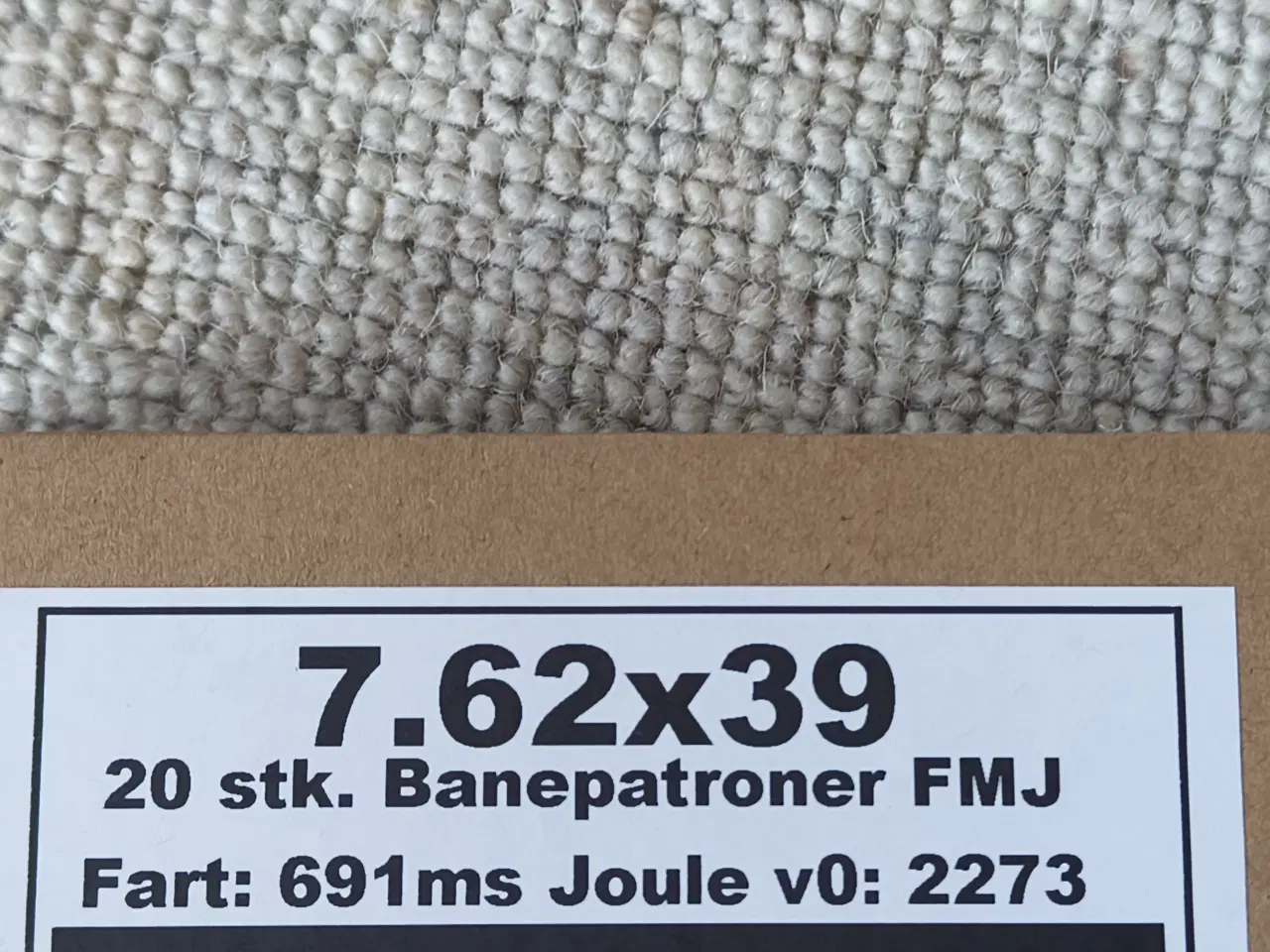 Billede 1 - 7.62x39 Ammunition 