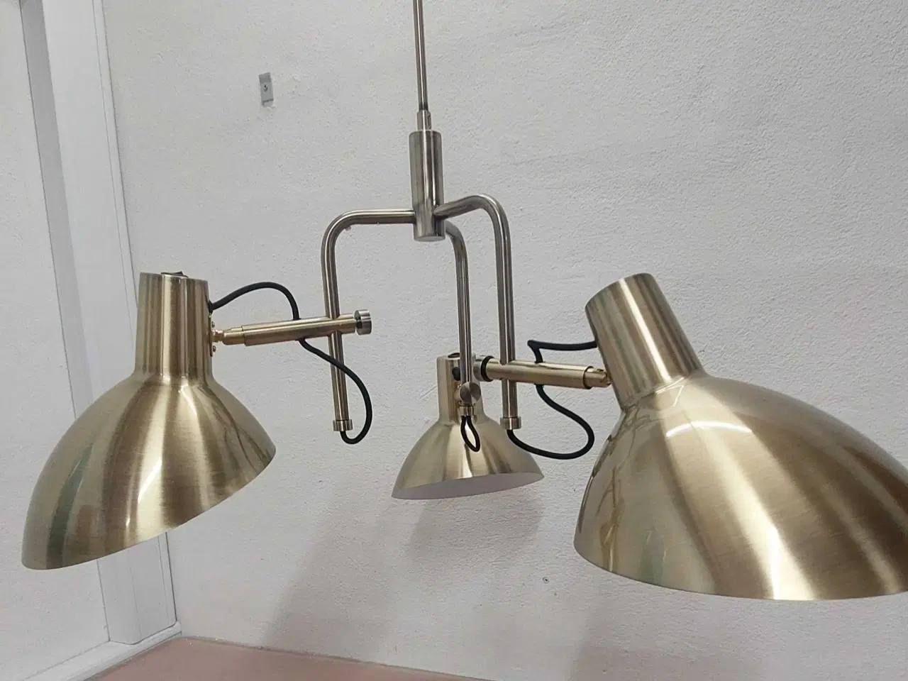 Billede 5 - Loftlampe, metropole, messing. Ubrugt 