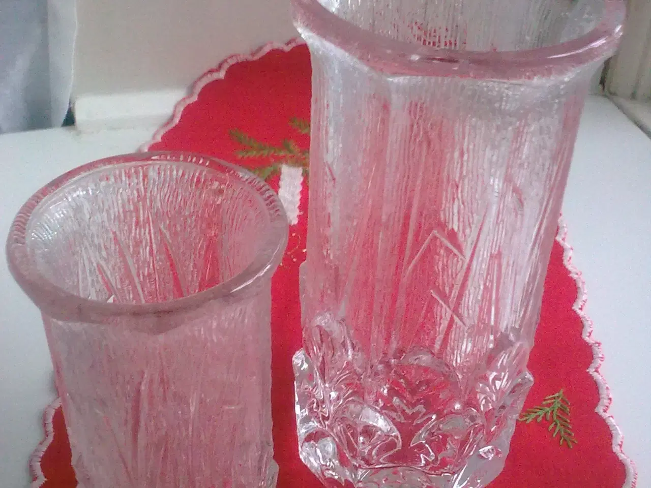 Billede 11 - Natur is frost glasvaser ITALY design 1980rne