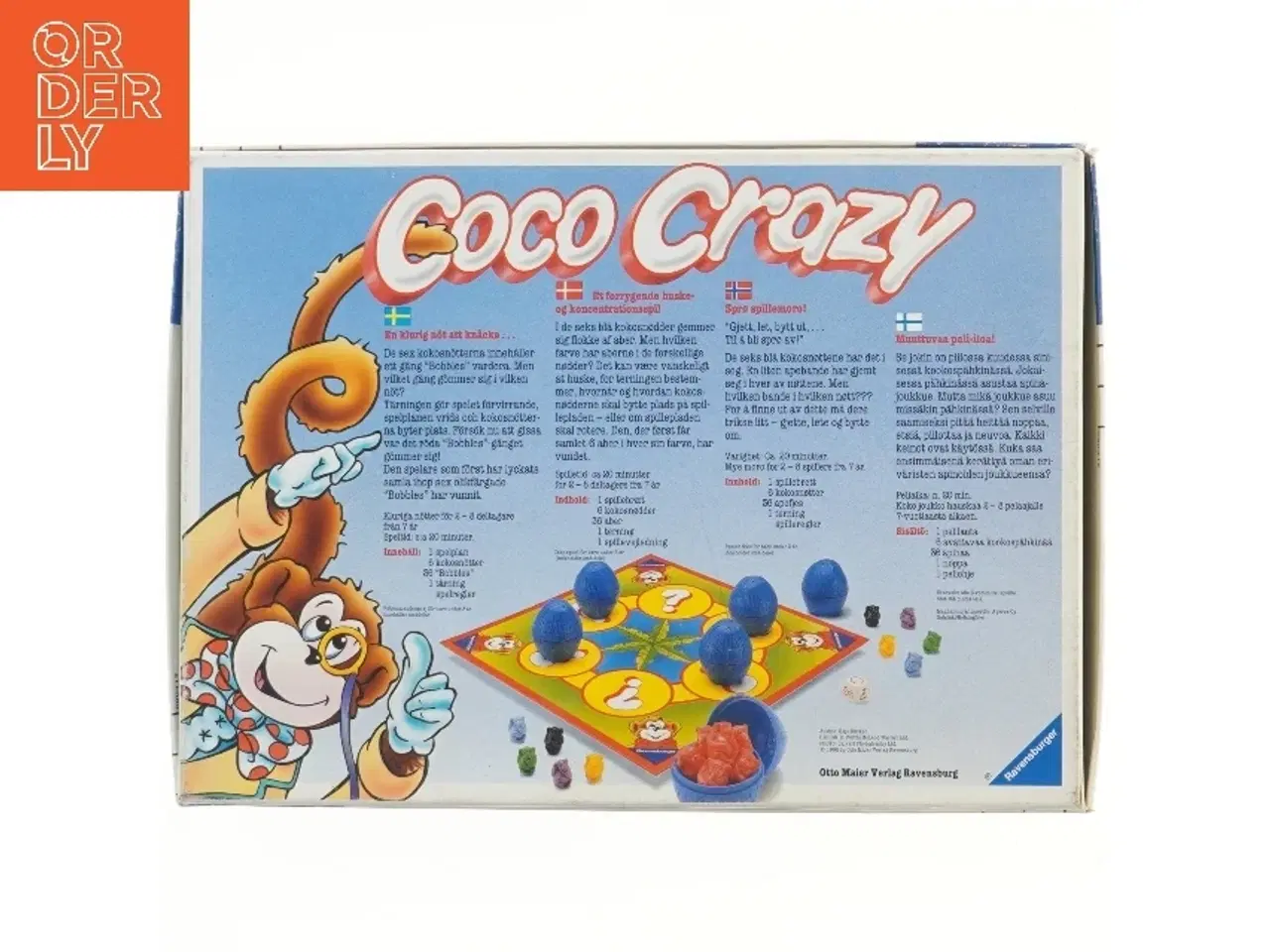 Billede 3 - Coco Crazy brætspil (str. 27x37 cm)