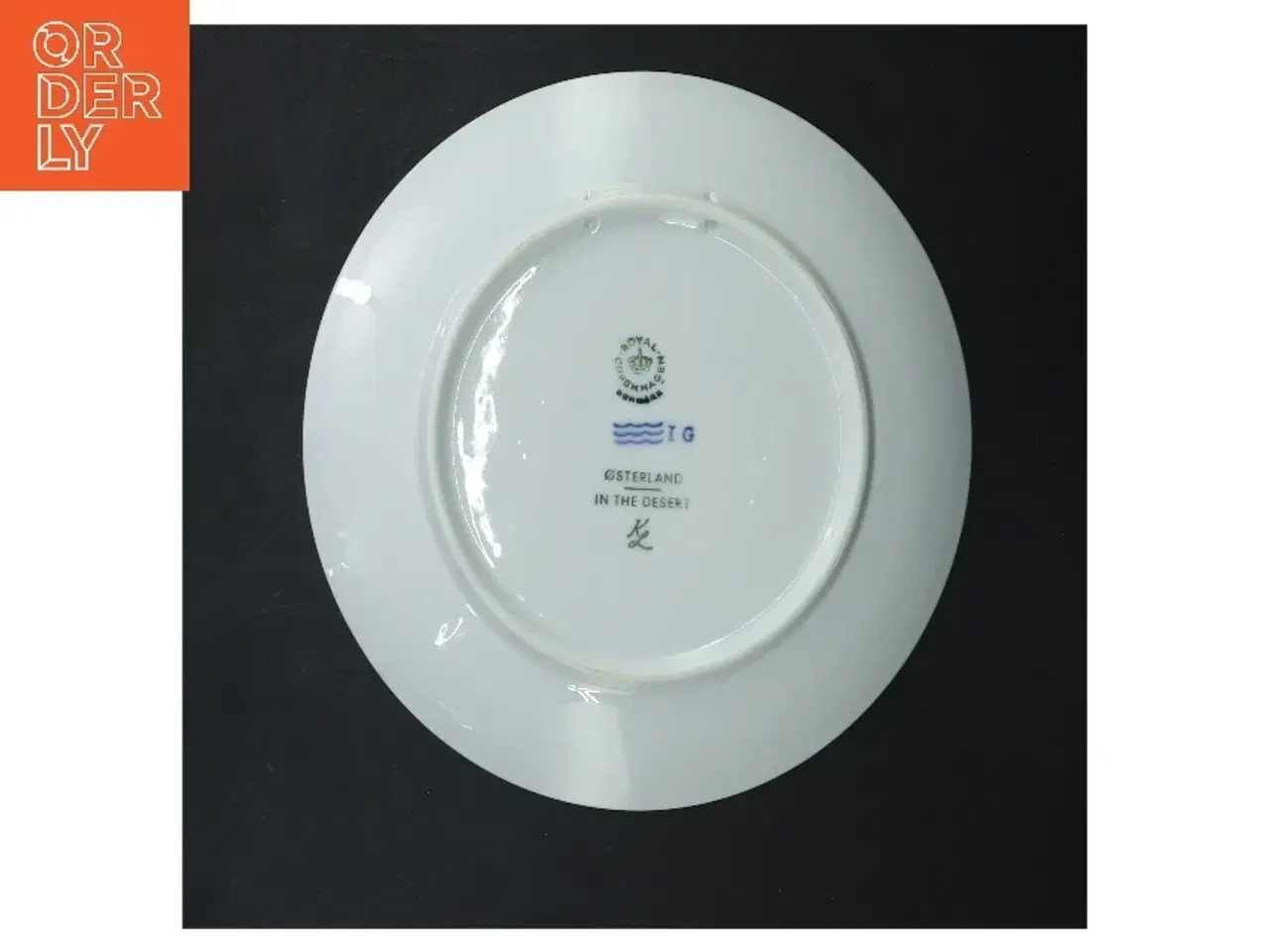 Billede 3 - Royal Copenhagen platte 1972 fra Royal Copenhagen (str. Ø 18 cm)