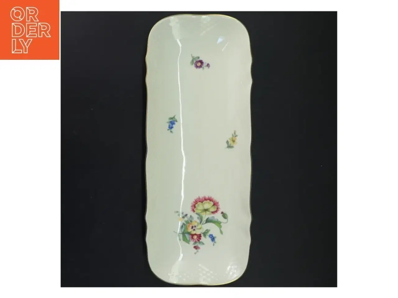 Billede 3 - B&G saksisk blomst fad (str. 38x15 cm)