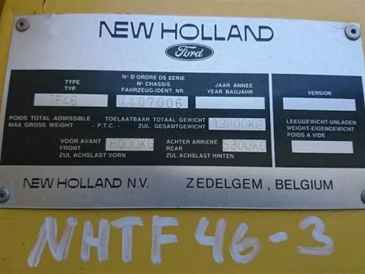 Billede 7 - New Holland TF46 sælges i dele/for parts