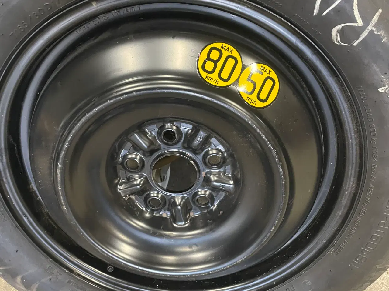 Billede 2 - 4 stk originale toyota fælge og 1 stk nødhjul 18”