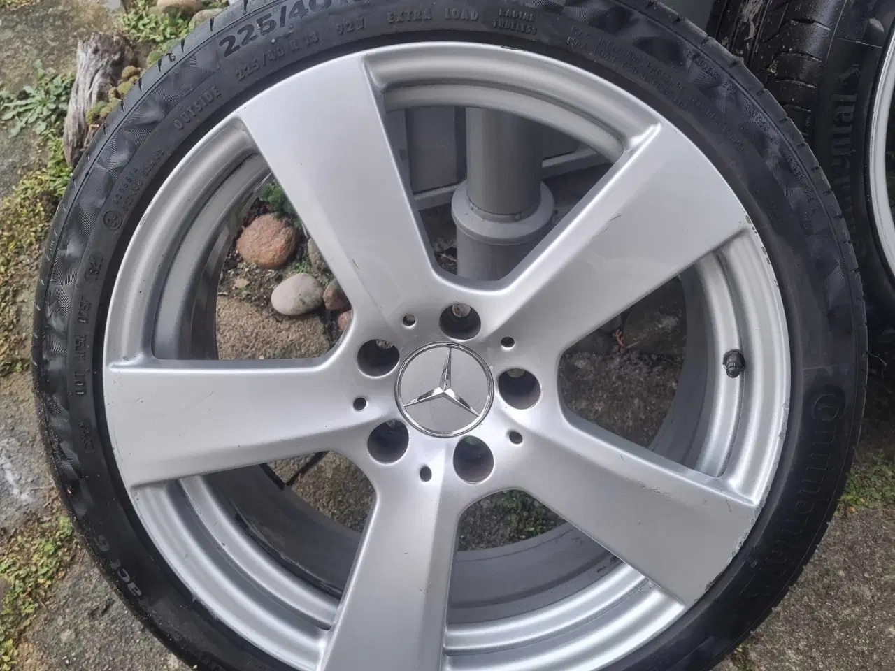 Billede 2 - 5x112 18" mercedes fælge med dæk