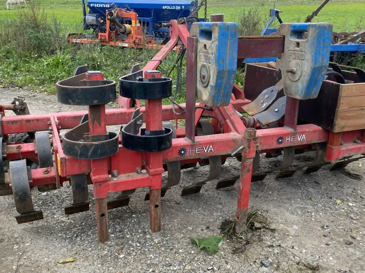 Billede 1 - HE-VA 3 meter frontpakker med dobbelt lamelplanke