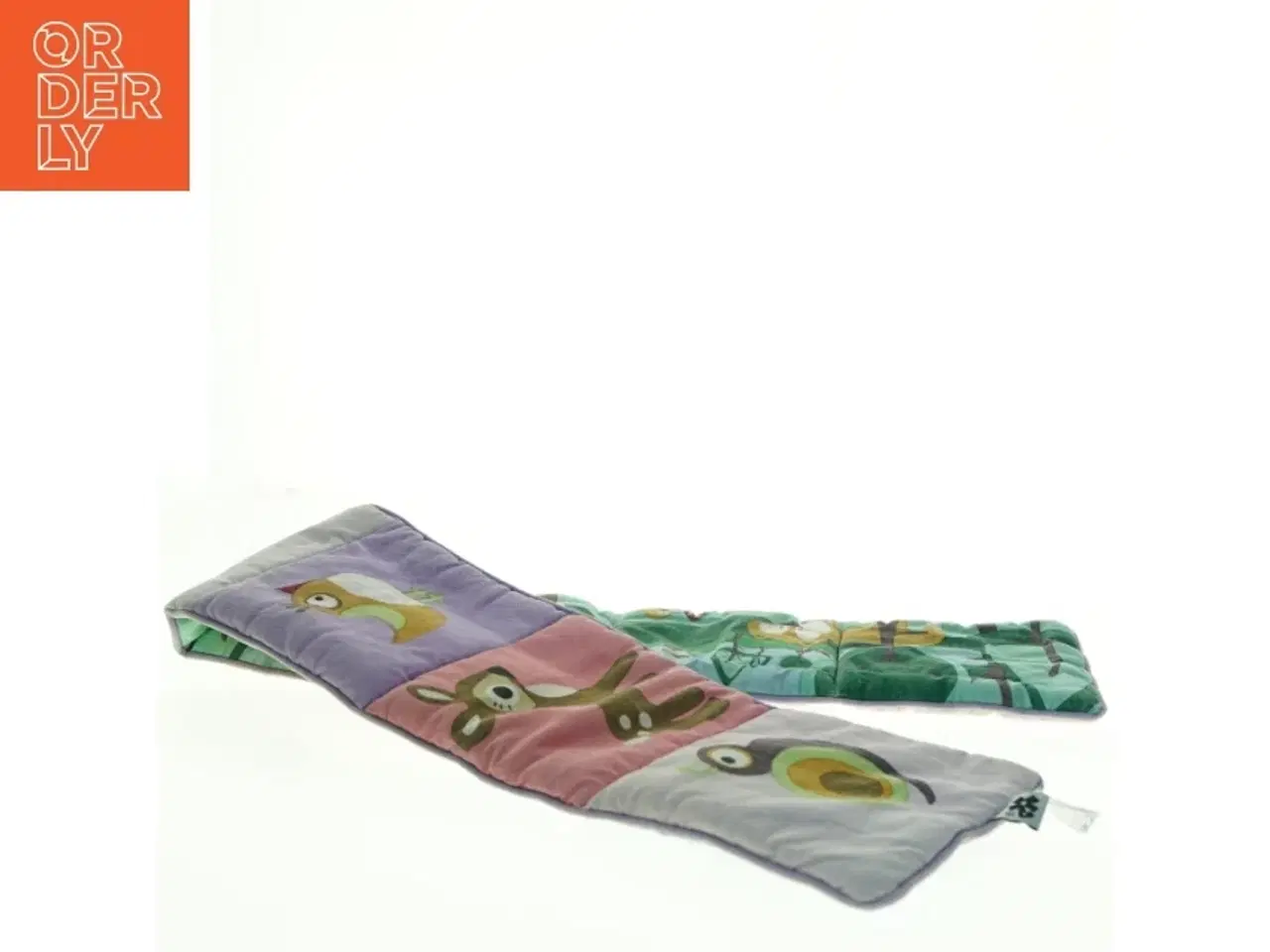 Billede 2 - Stofbog/sengerand med dyremotiv (str. 96 x 16 cm)