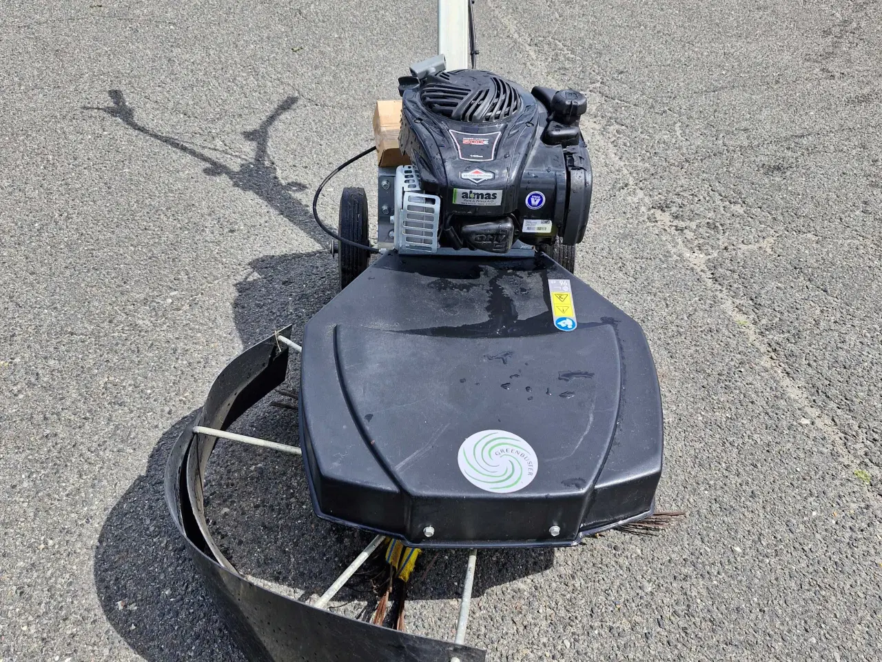 Billede 2 - Kwern Greenbuster 550 Ukrudtsbørste.