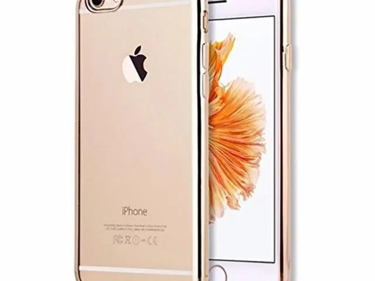 Billede 2 - Guld silikone cover til iPhone 