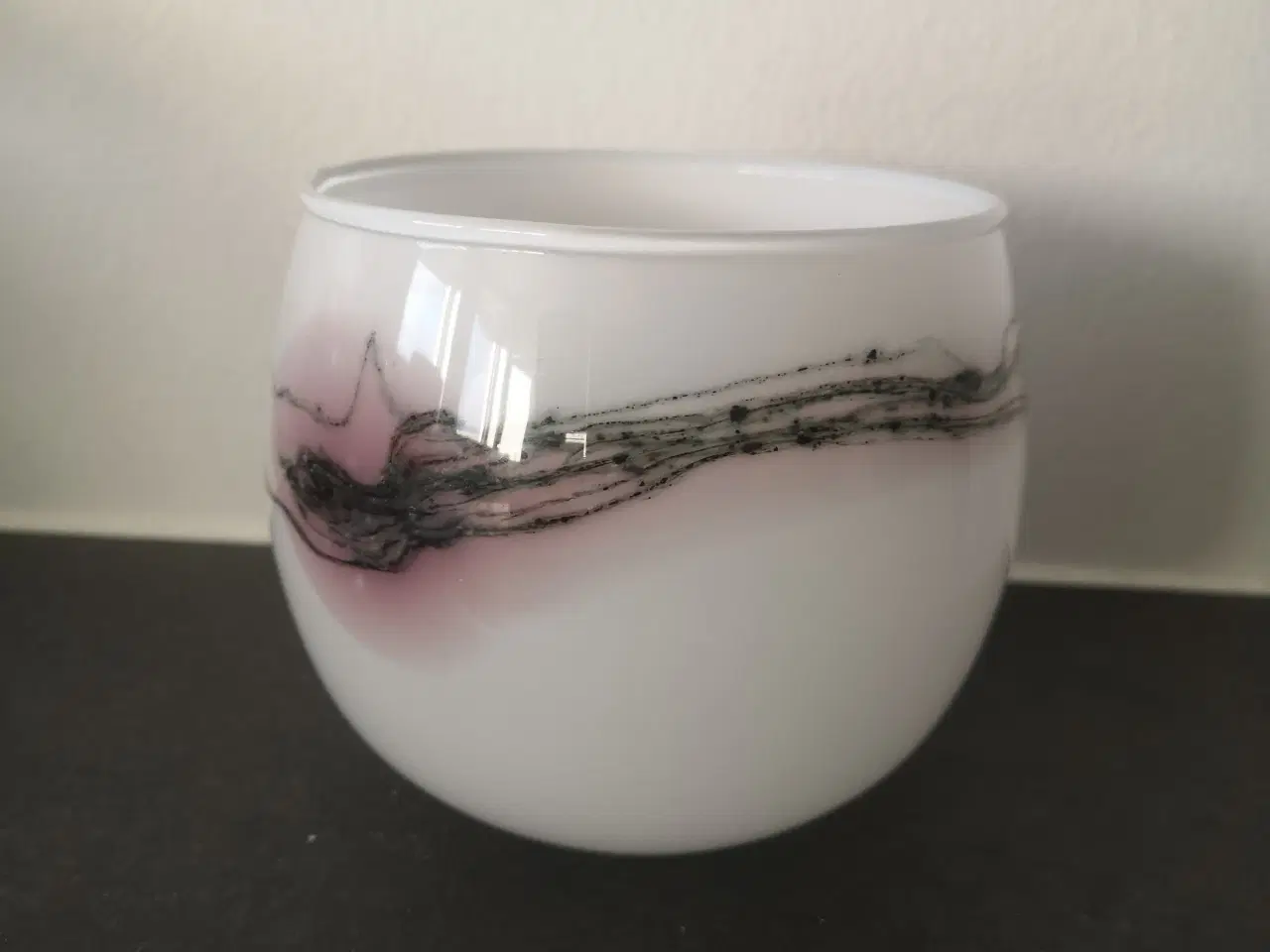 Billede 2 - Holmegaard Sakura opalglas skål