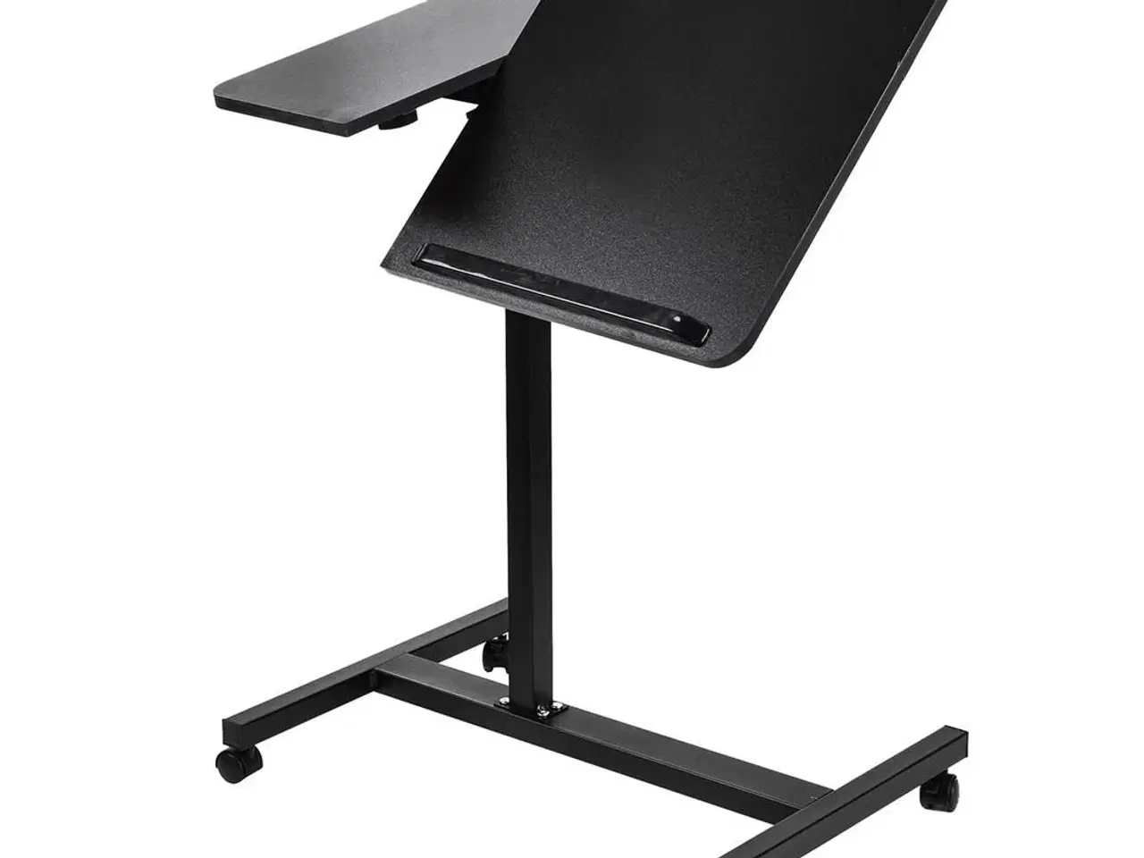 Billede 4 - Rullebord til laptop – Maclean, sort, højde 59–89 cm, 30 kg