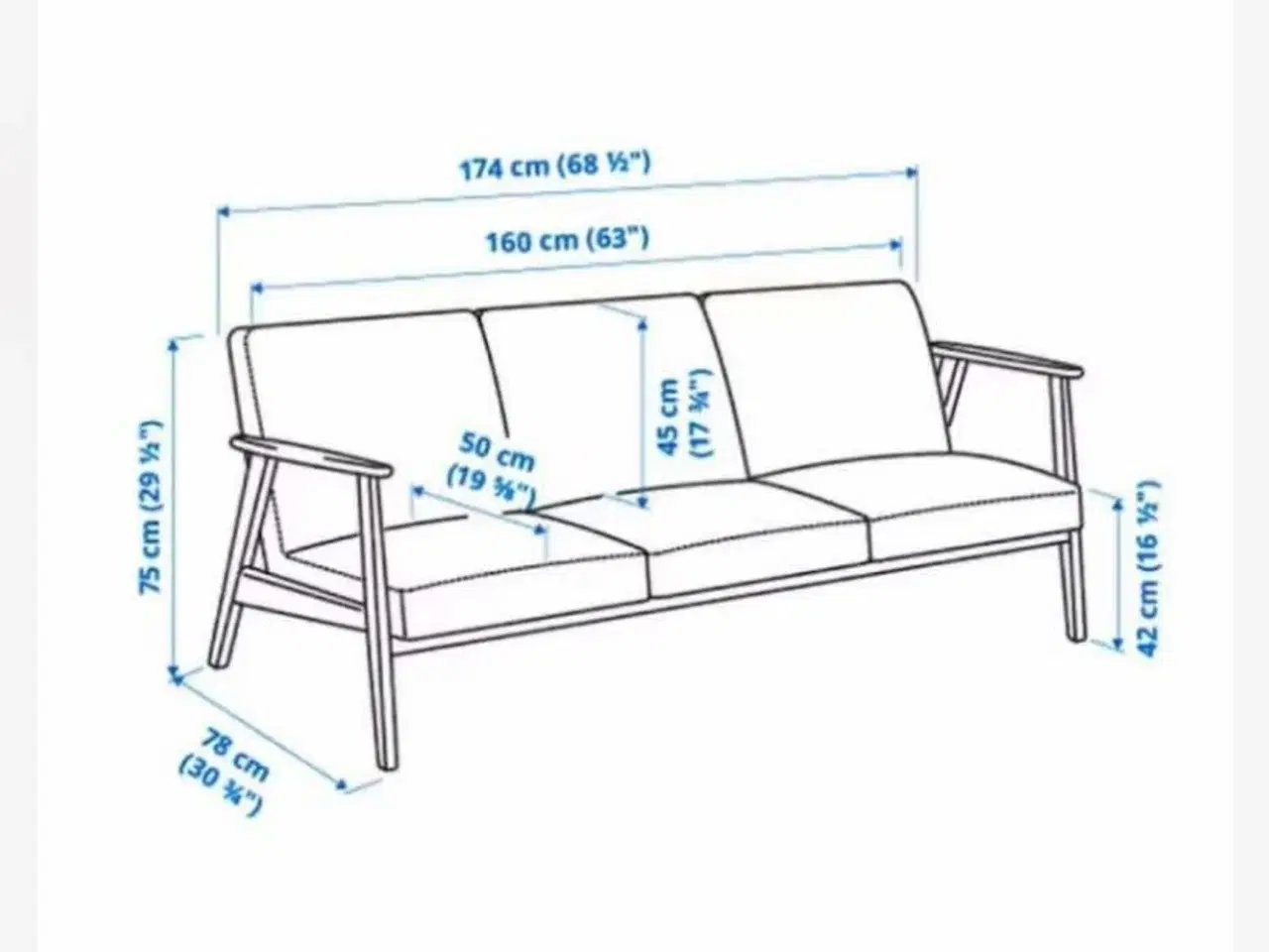 Billede 3 - Ekenäset sofa 