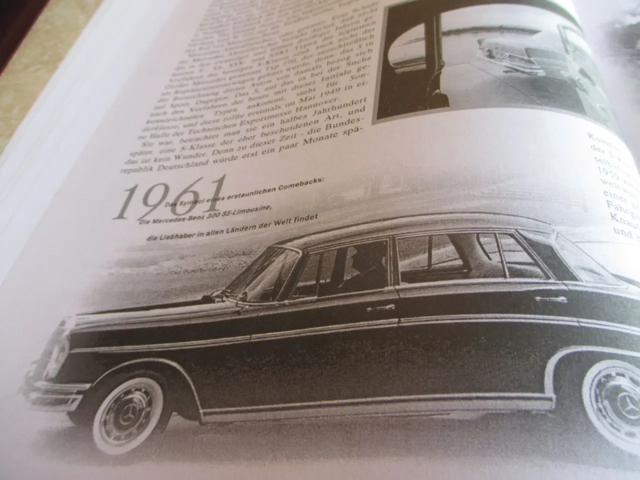 Billede 6 - Bog   Mercedes  gamle modeller  