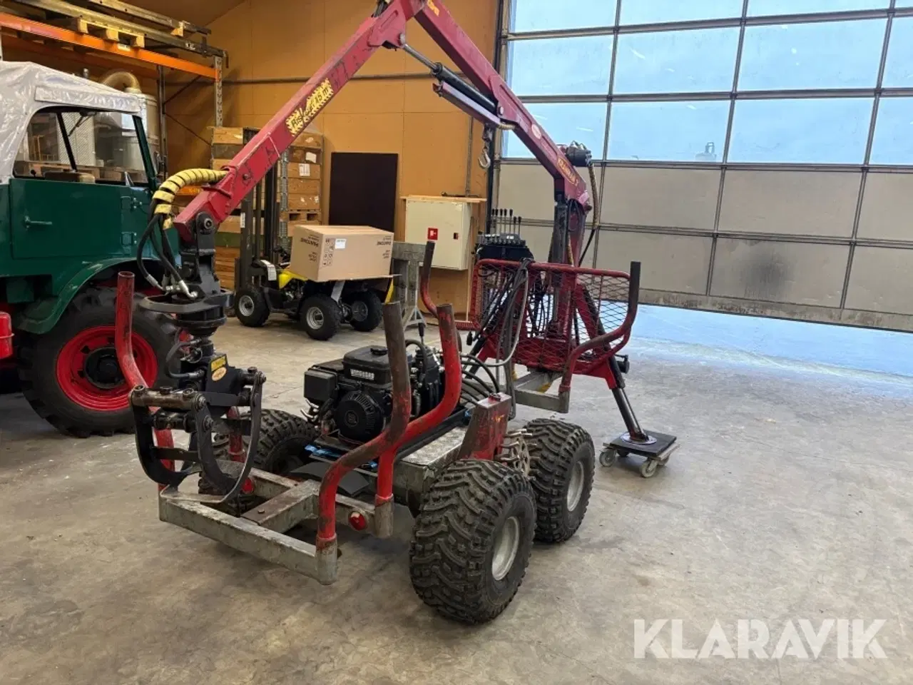 Billede 5 - Atv skovvogn Kranman T1800