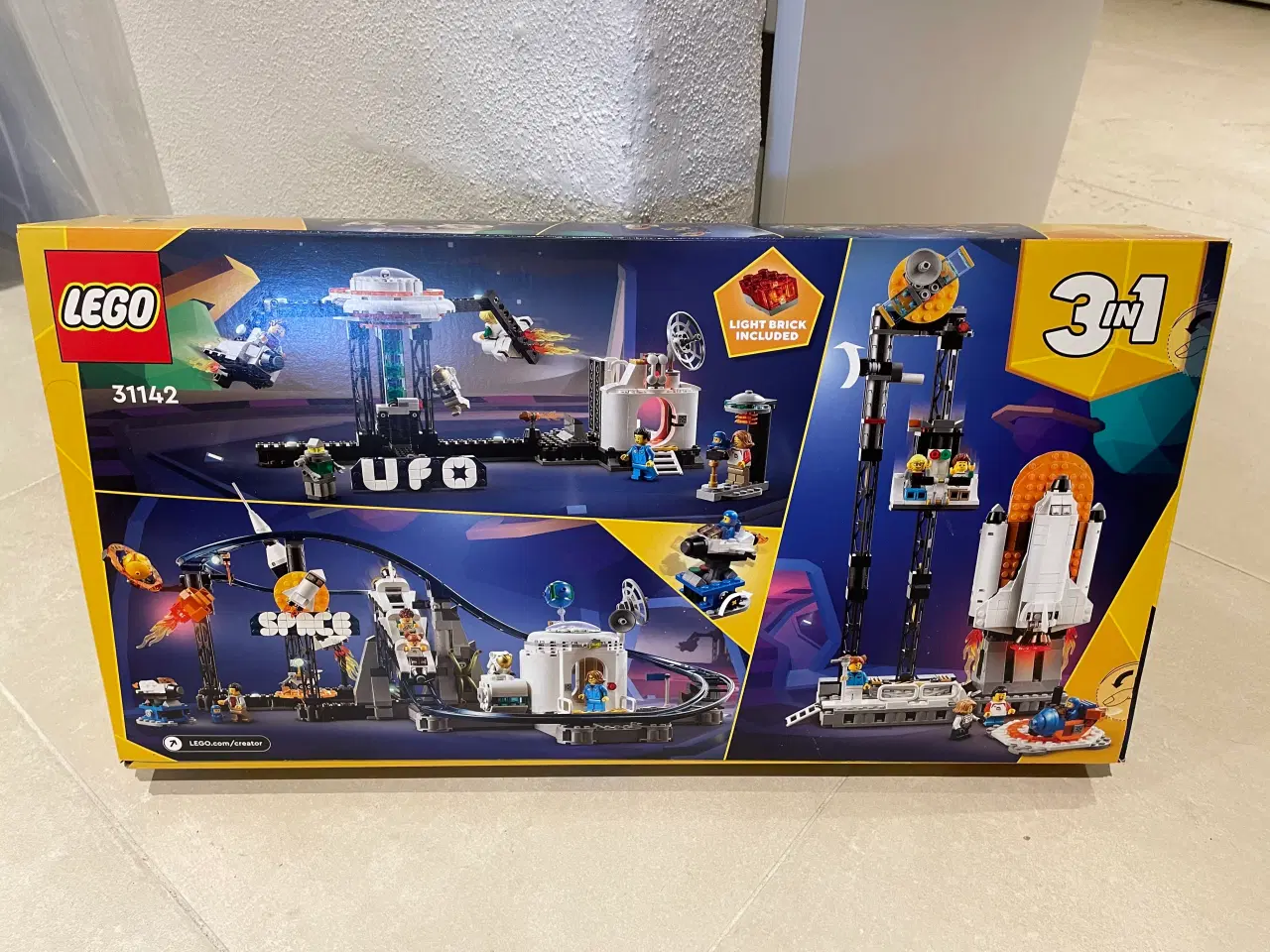 Billede 1 - LEGO Creator 31142 Rum-rutsjebane