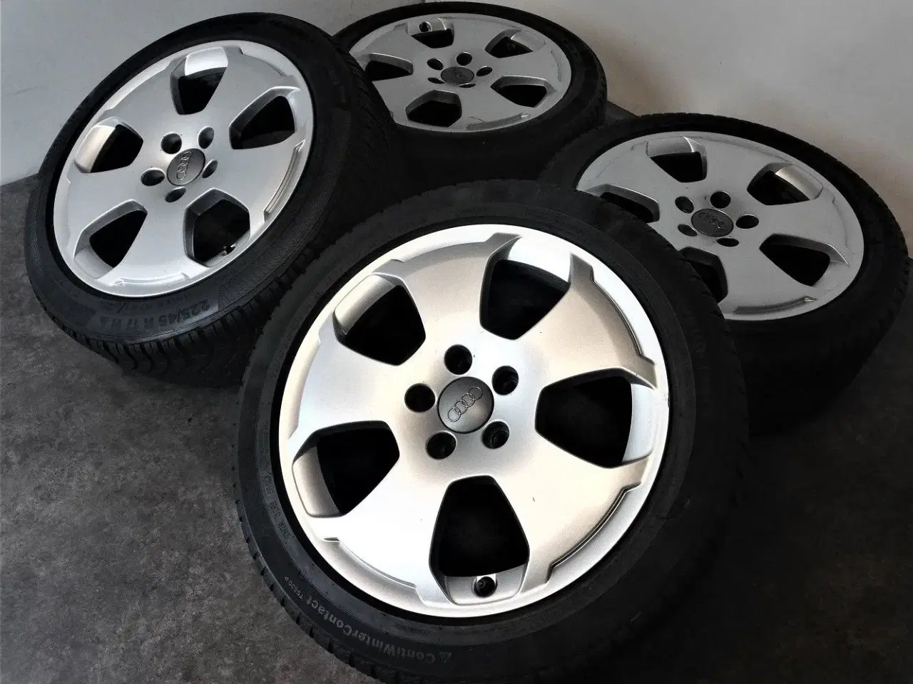 Billede 5 - 5x112 17" ET56, Audi Original vintersæt