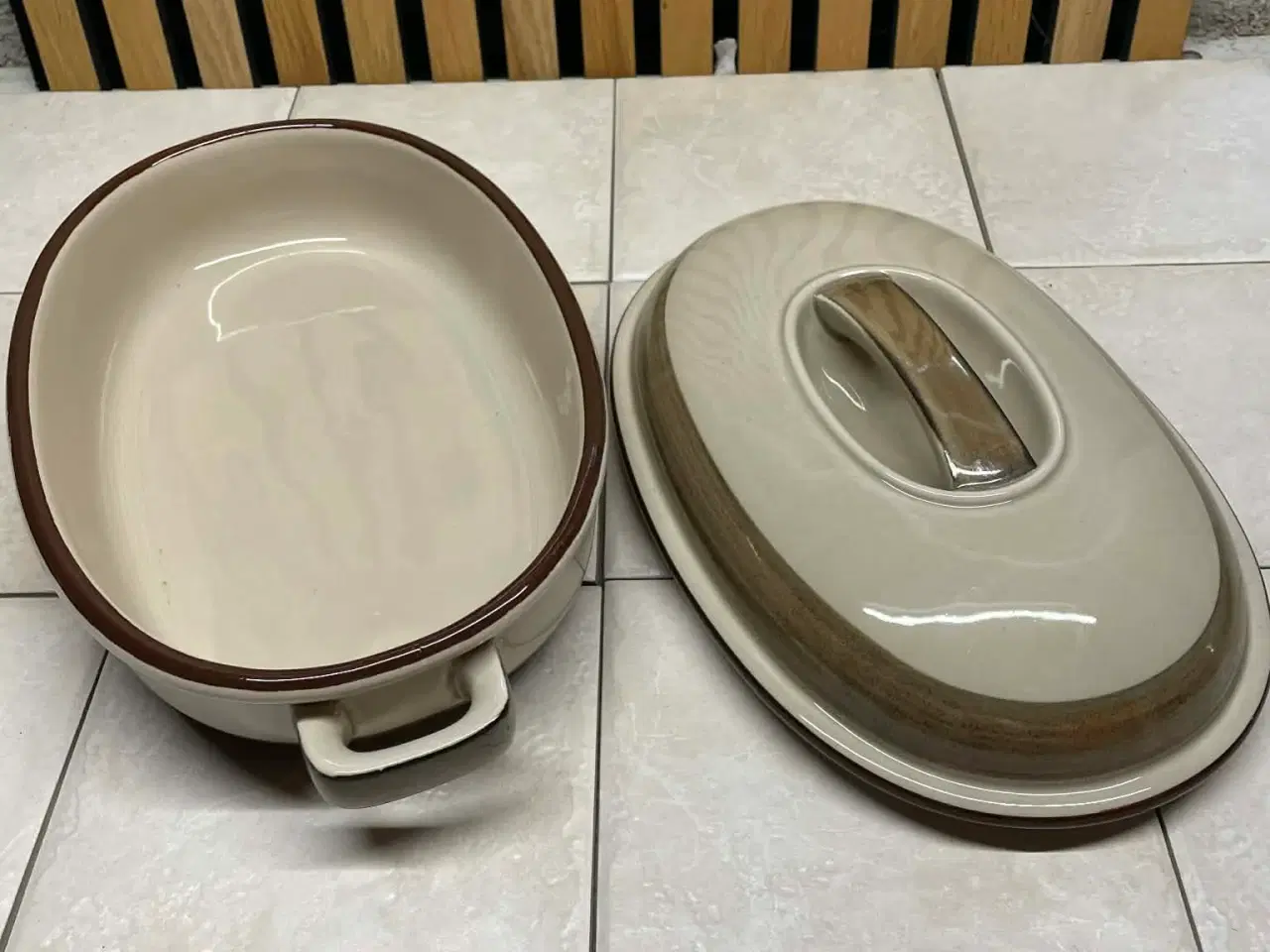 Billede 1 - Ildfast fad med låg