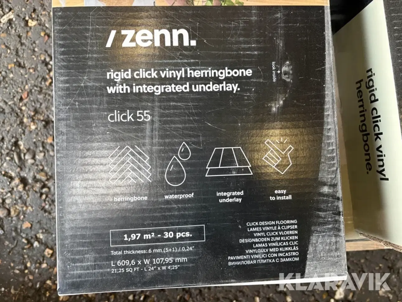 Billede 3 - Sildeben - vinyl klikgulv Berry Alloc Zenn 15,7kvm - 8 pakker