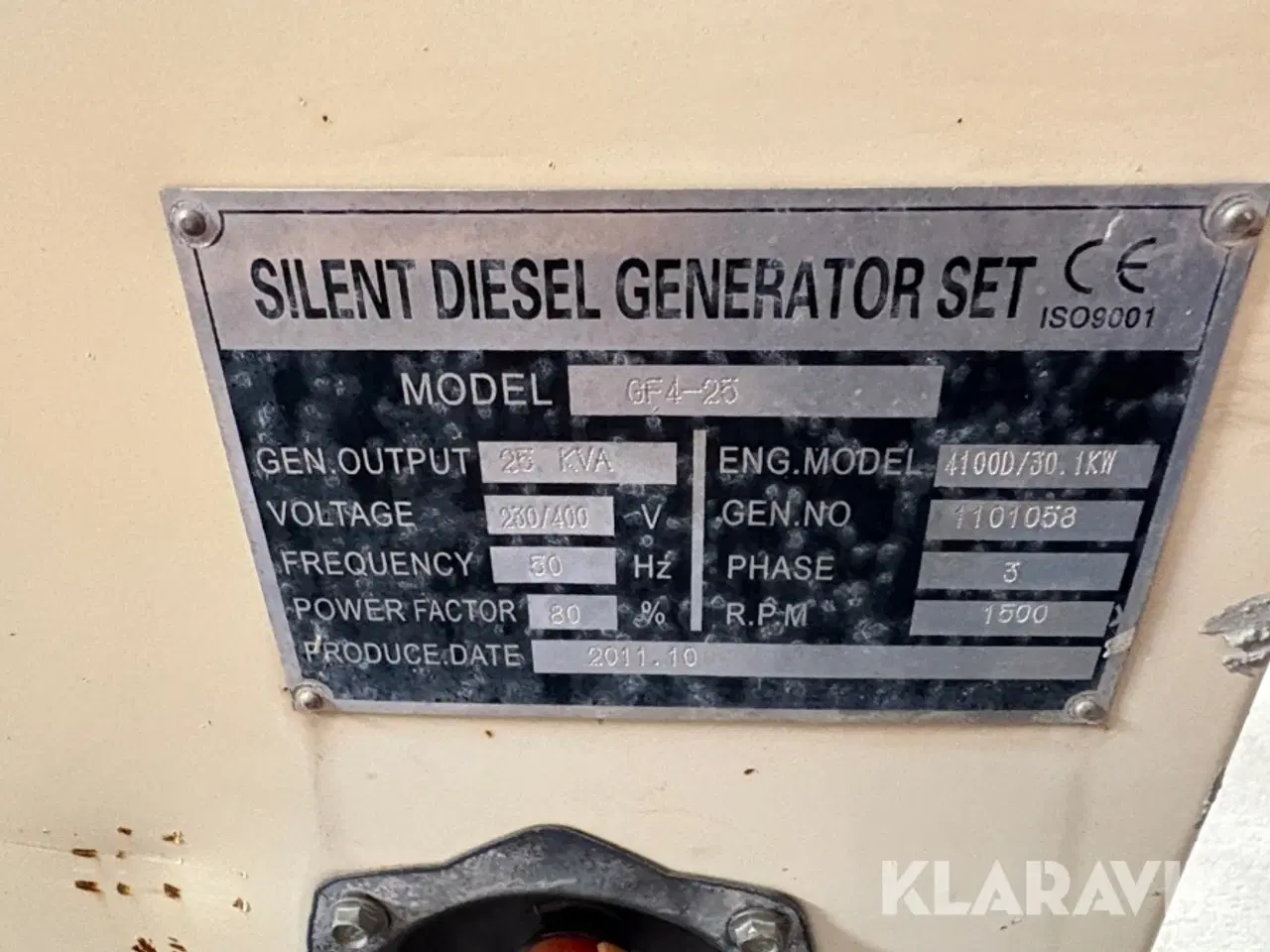 Billede 6 - Generator Silent Gf4-25