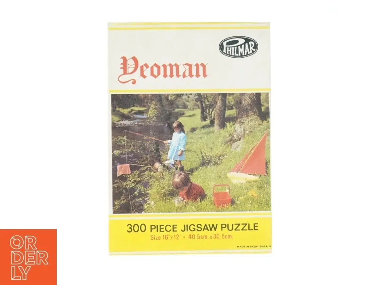 Billede 1 - Retro puslespil fra Philmar med 300 brikker (str. 40,5 x 30,5 cm)