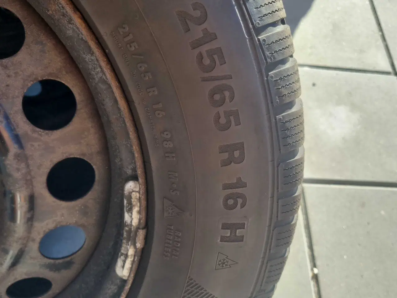 Billede 2 - Vinterdæk fra continental 