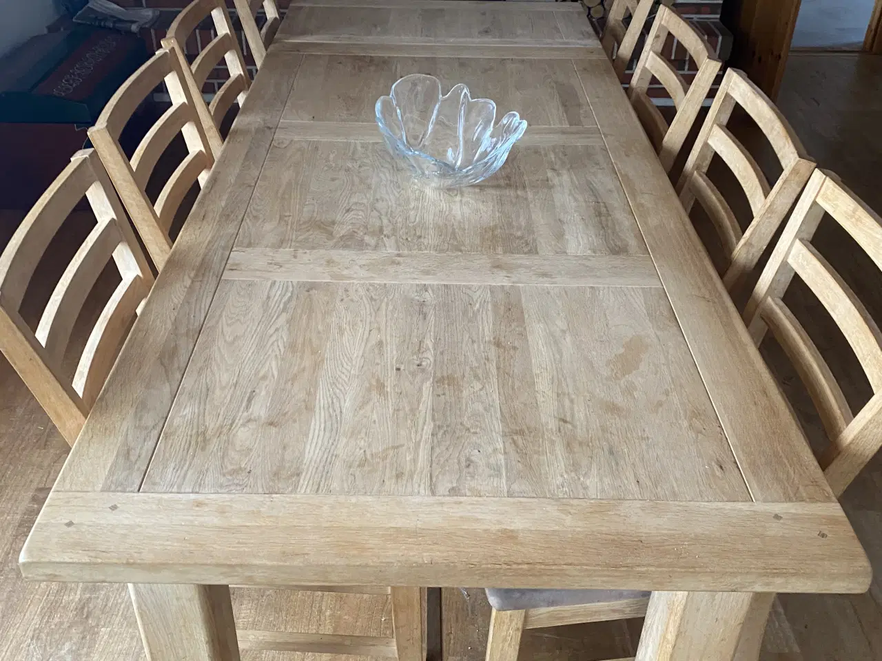 Billede 2 - Spisebords stole - lys eg