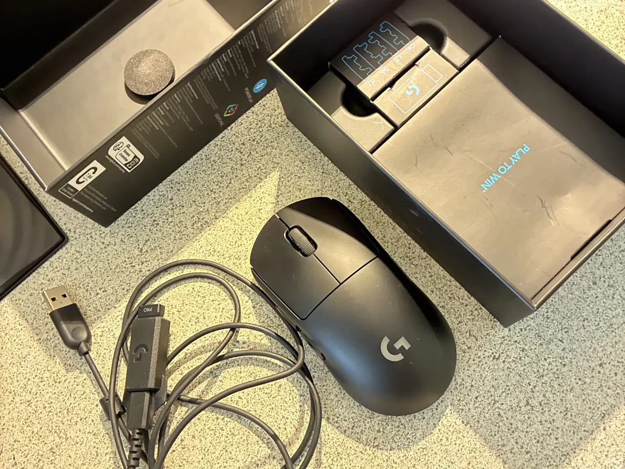 Billede 6 - Logitech G Pro Wireless mus i sort. 