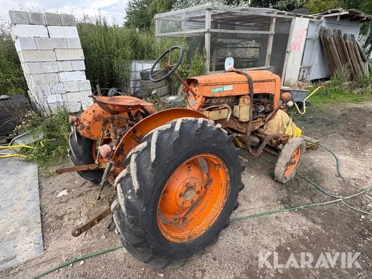 Billede 3 - Veterantraktor Fiat 211RB